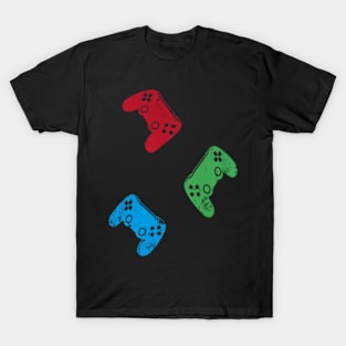 Gaming Controller Video Teens Kids T-Shirt